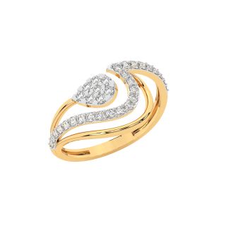 Azura Round Diamond Engagement Ring